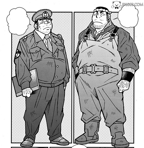 渔夫和安保 漫画 第2张图