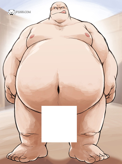 【全彩日文】光头胖子和光头瘦子 漫画 第3张图