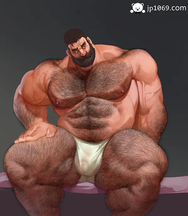 Muscle man artworks