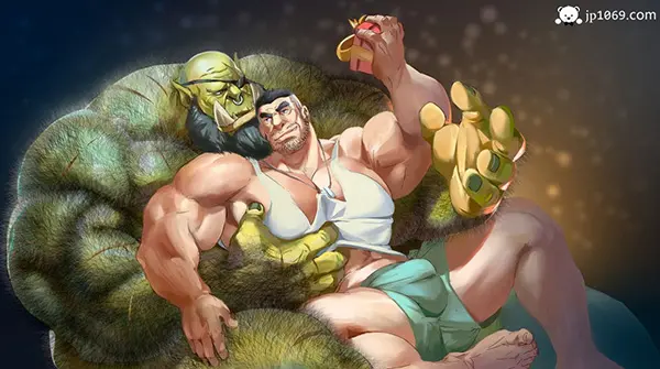 魔兽世界角色CG