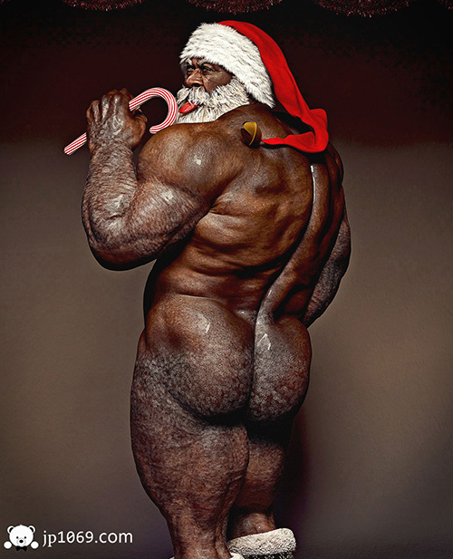 肌肉巨X圣诞男 CG 第4张图