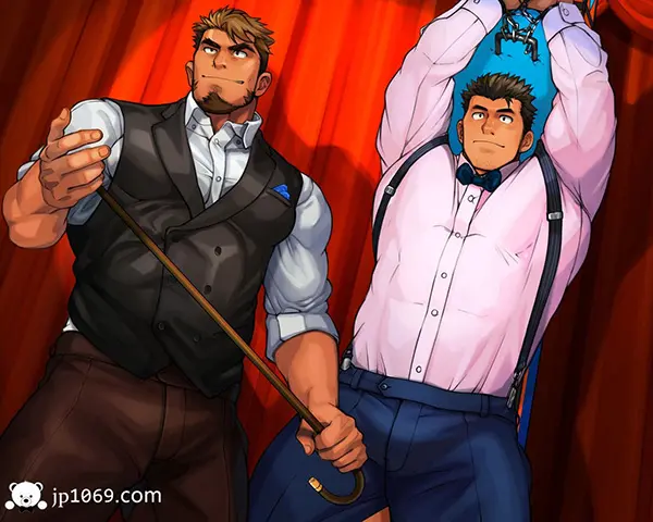 工作服肌肉男
