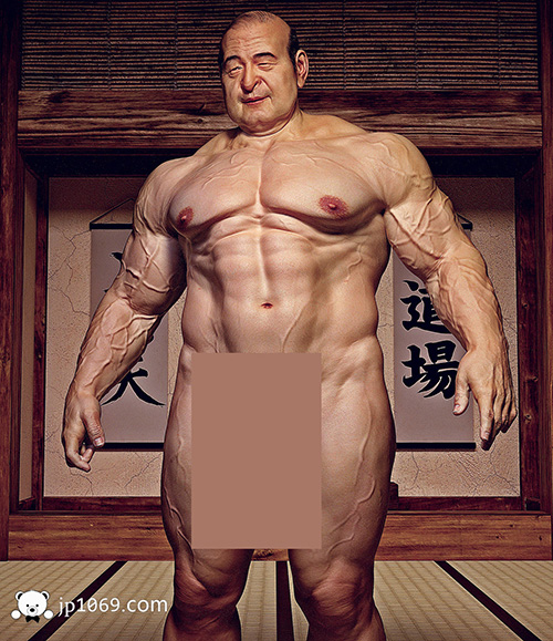肌肉巨X相扑男 CG 第8张图
