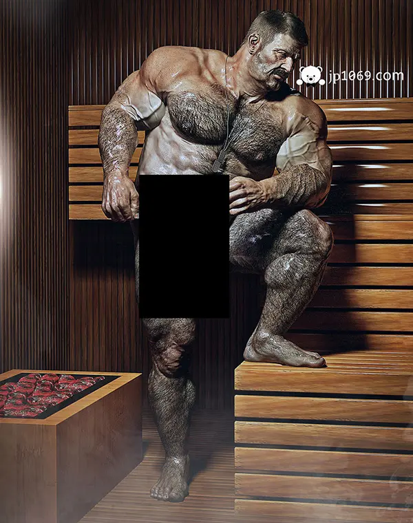 肌肉巨X沙发男