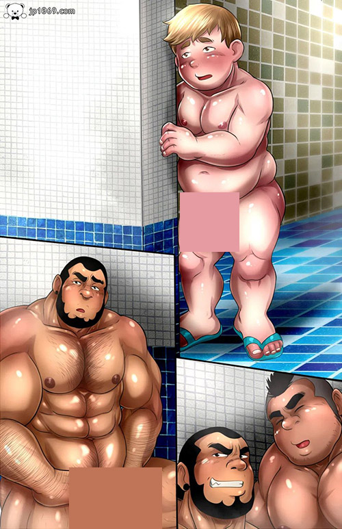 The GYM Shower 01(有字+无字) 漫画 第2张图